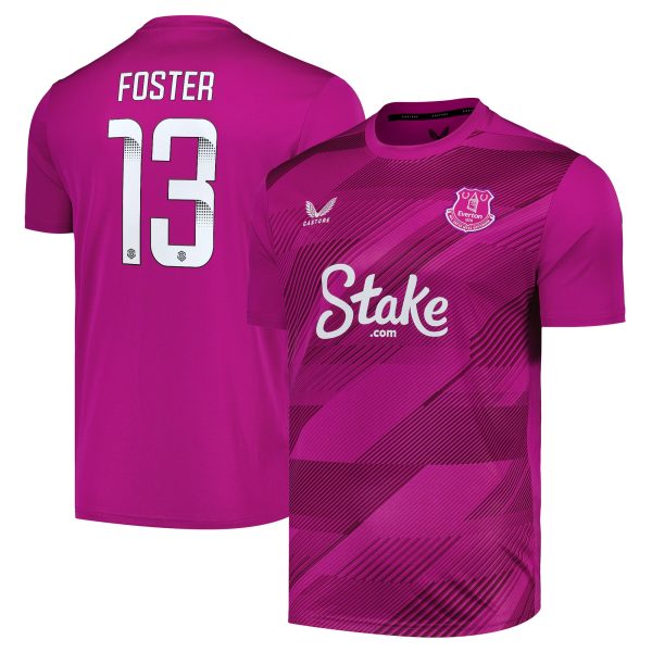 everton castore wsl third goalkeeper shirt 2024-25 with foster 13 printing Collection | Everton FC Jerseys & Footwear