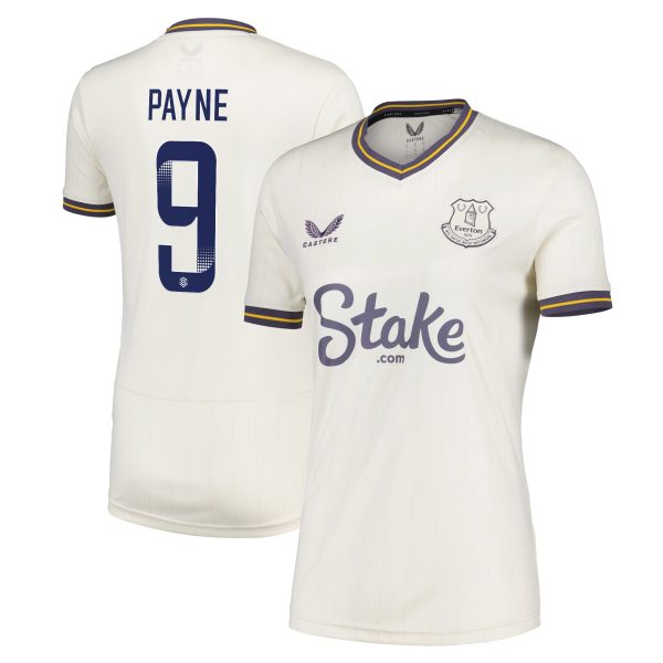 everton castore wsl third shirt 2024-25 – womens with payne 9 printing Collection | Everton FC Jerseys & Footwear