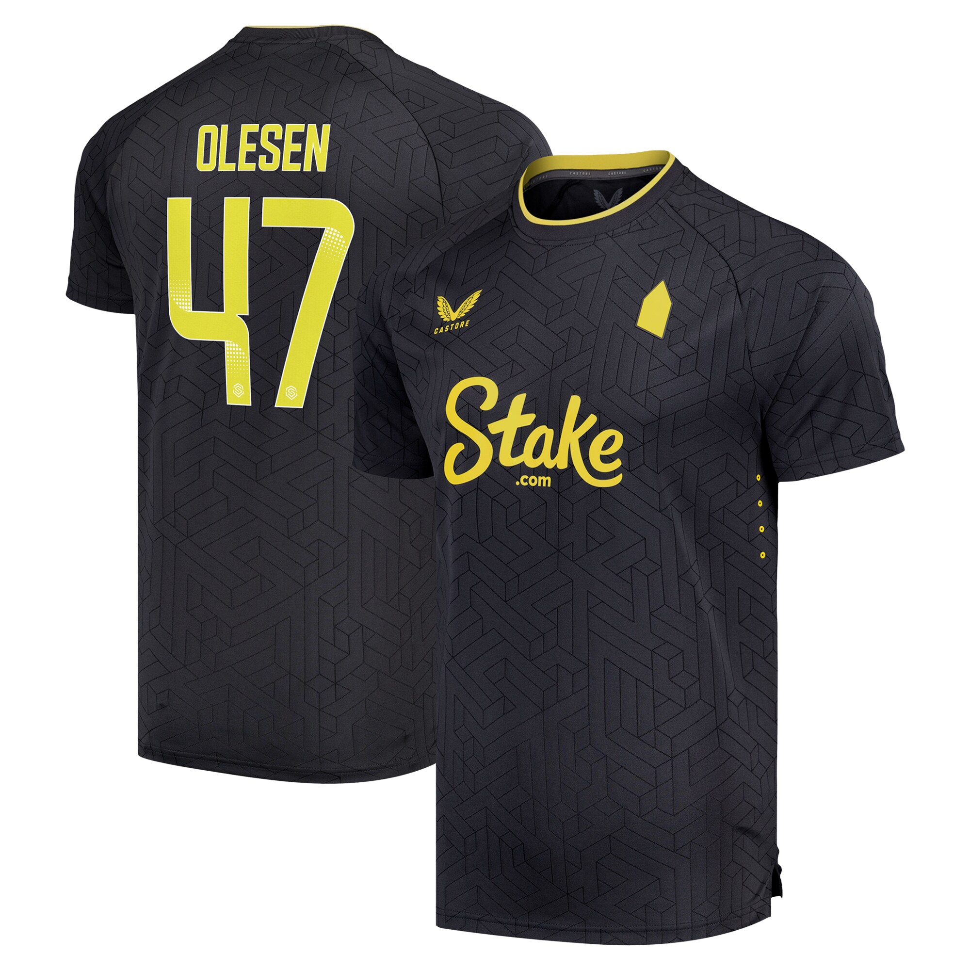 everton wsl castore away pro shirt 2024-25 with olesen 47 printing Collection | Everton FC Jerseys & Footwear