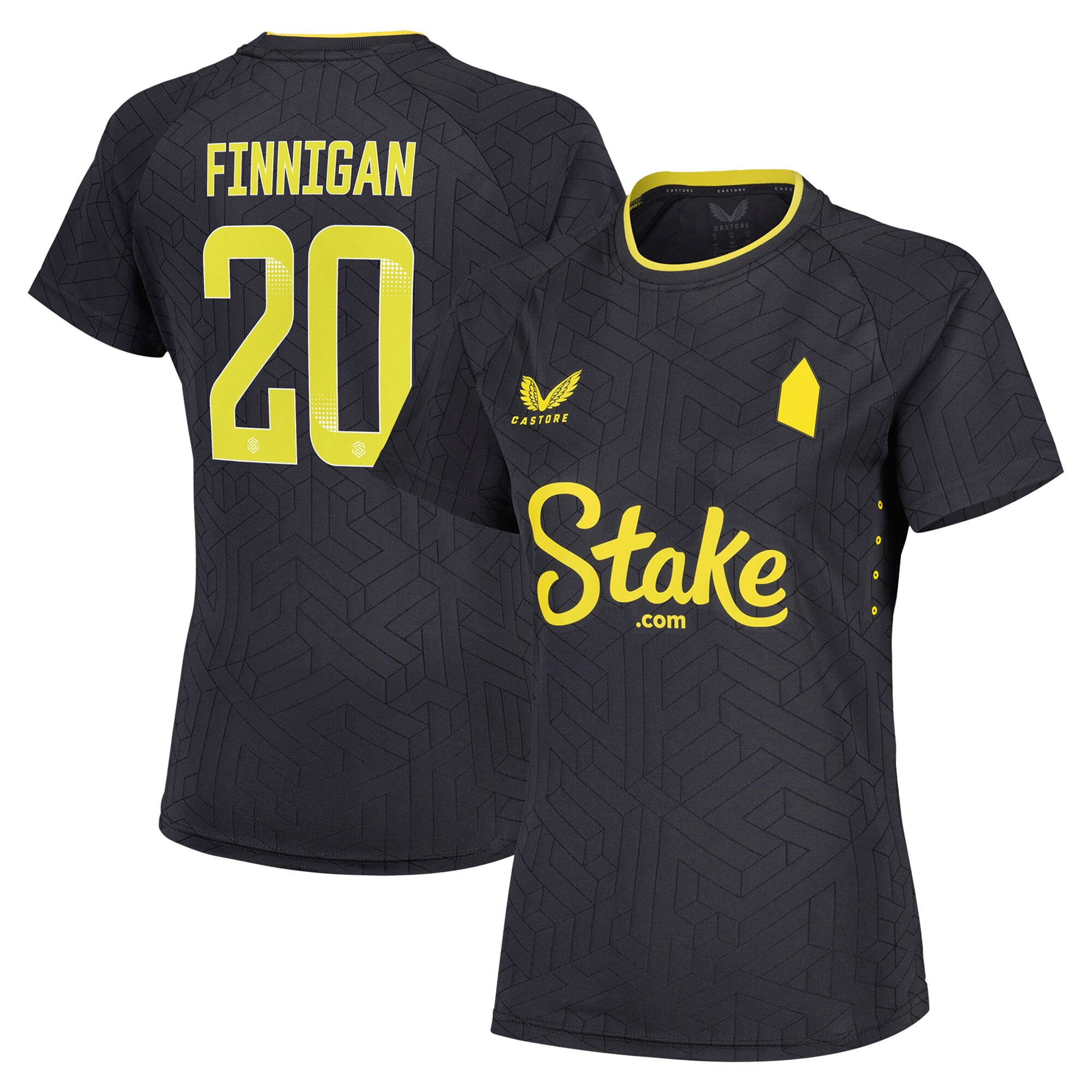 everton wsl castore away pro shirt 2024-25 – womens with finnigan 20 printing Collection | Everton FC Jerseys & Footwear