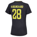 everton wsl castore away pro shirt 2024-25 – womens with k.holmgaard 28 printing Collection | Everton FC Jerseys & Footwear