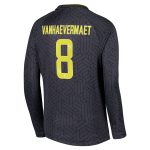 everton wsl castore away shirt 2024-25 – kids – long sleeve with vanhaevermaet 8 printing Collection | Everton FC Jerseys & Footwear