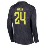 everton wsl castore away shirt 2024-25 – kids – long sleeve with weir 24 printing Collection | Everton FC Jerseys & Footwear