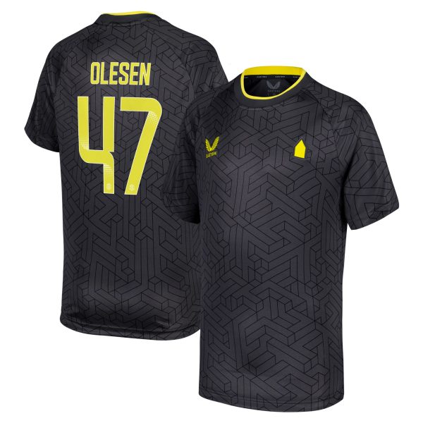 everton wsl castore away shirt 2024-25 – kids with olesen 47 printing Collection | Everton FC Jerseys & Footwear