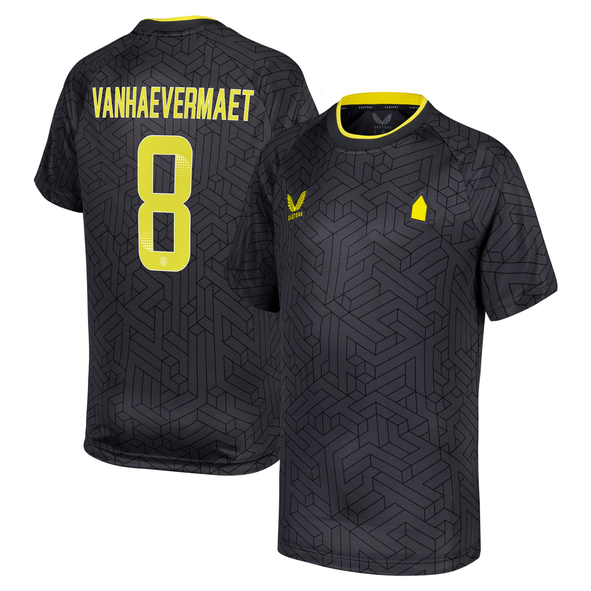 everton wsl castore away shirt 2024-25 – kids with vanhaevermaet 8 printing Collection | Everton FC Jerseys & Footwear