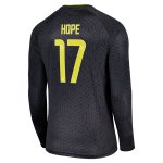 everton wsl castore away shirt 2024-25 – long sleeve with hope 17 printing Collection | Everton FC Jerseys & Footwear