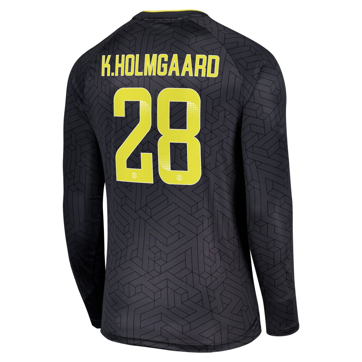 everton wsl castore away shirt 2024-25 – long sleeve with k.holmgaard 28 printing Collection | Everton FC Jerseys & Footwear