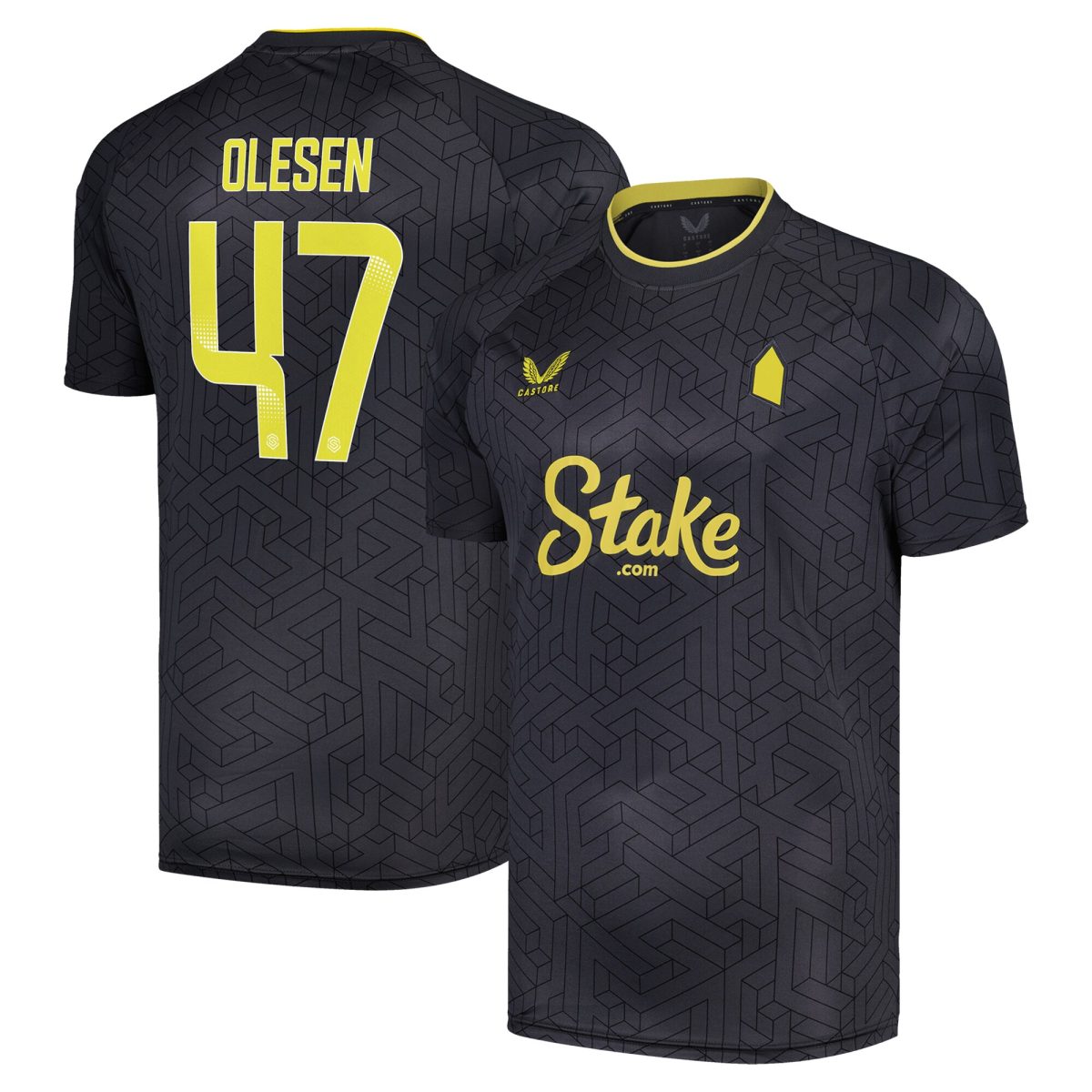 everton wsl castore away shirt 2024-25 with olesen 47 printing Collection | Everton FC Jerseys & Footwear