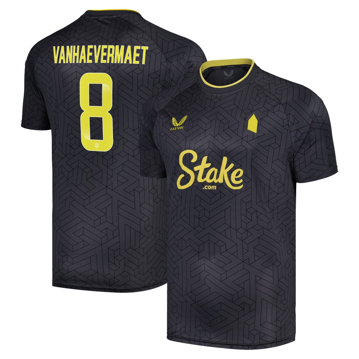 everton wsl castore away shirt 2024-25 with vanhaevermaet 8 printing Collection | Everton FC Jerseys & Footwear