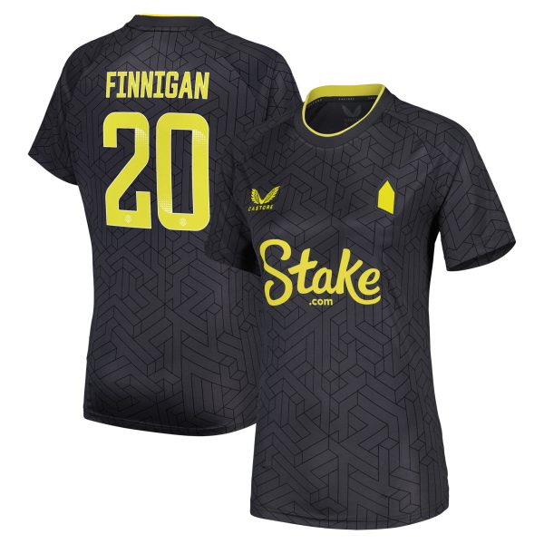 everton wsl castore away shirt 2024-25 – womens with finnigan 20 printing Collection | Everton FC Jerseys & Footwear