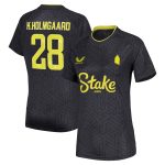 everton wsl castore away shirt 2024-25 – womens with k.holmgaard 28 printing Collection | Everton FC Jerseys & Footwear