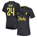 everton wsl castore away shirt 2024-25 – womens with weir 24 printing Collection | Everton FC Jerseys & Footwear