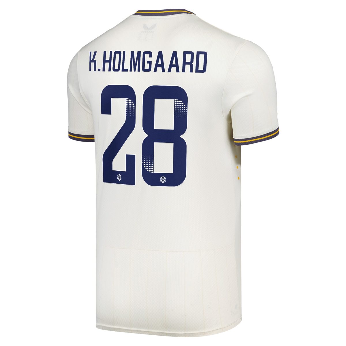 everton wsl castore third pro shirt 2024-25 with k.holmgaard 28 printing Collection | Everton FC Jerseys & Footwear