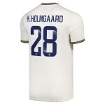 everton wsl castore third pro shirt 2024-25 with k.holmgaard 28 printing Collection | Everton FC Jerseys & Footwear