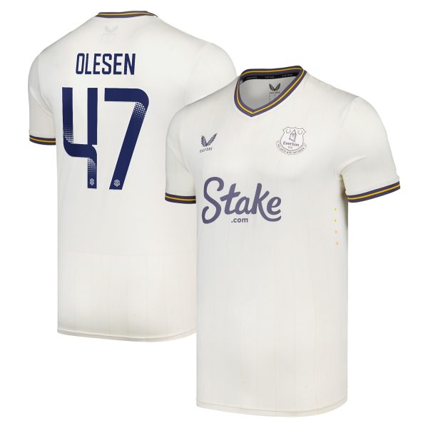 everton wsl castore third pro shirt 2024-25 with olesen 47 printing Collection | Everton FC Jerseys & Footwear