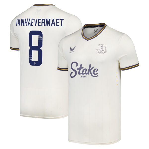 everton wsl castore third pro shirt 2024-25 with vanhaevermaet 8 printing Collection | Everton FC Jerseys & Footwear