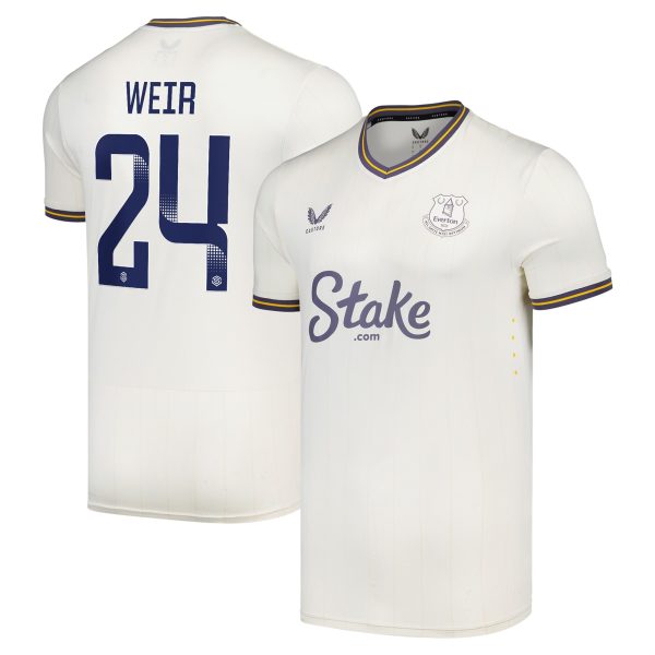 everton wsl castore third pro shirt 2024-25 with weir 24 printing Collection | Everton FC Jerseys & Footwear