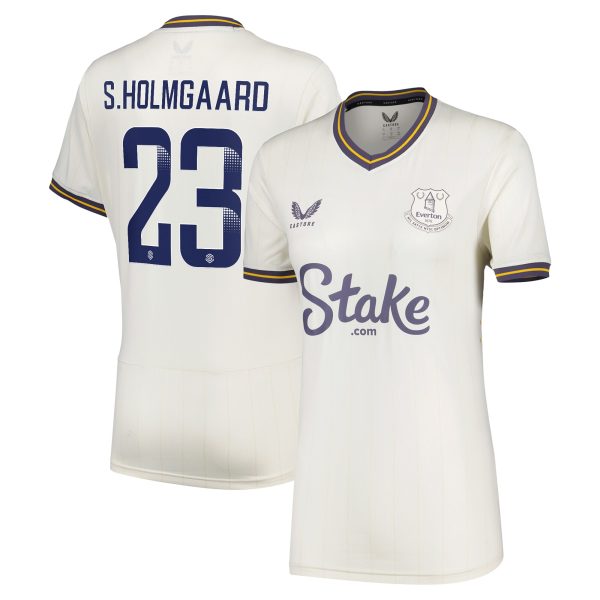 everton wsl castore third pro shirt 2024-25 – womens with s.holmgaard 23 printing Collection | Everton FC Jerseys & Footwear