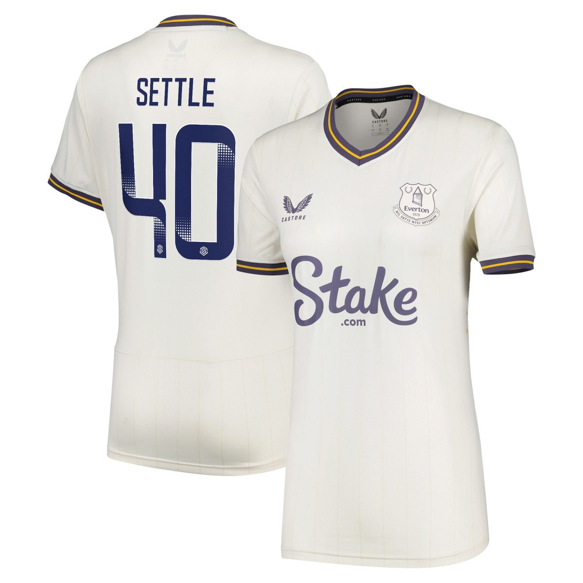 everton wsl castore third pro shirt 2024-25 – womens with settle 40 printing Collection | Everton FC Jerseys & Footwear