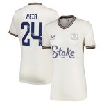 everton wsl castore third pro shirt 2024-25 – womens with weir 24 printing Collection | Everton FC Jerseys & Footwear