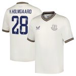 everton wsl castore third shirt 2024-25 – kids with k.holmgaard 28 printing Collection | Everton FC Jerseys & Footwear