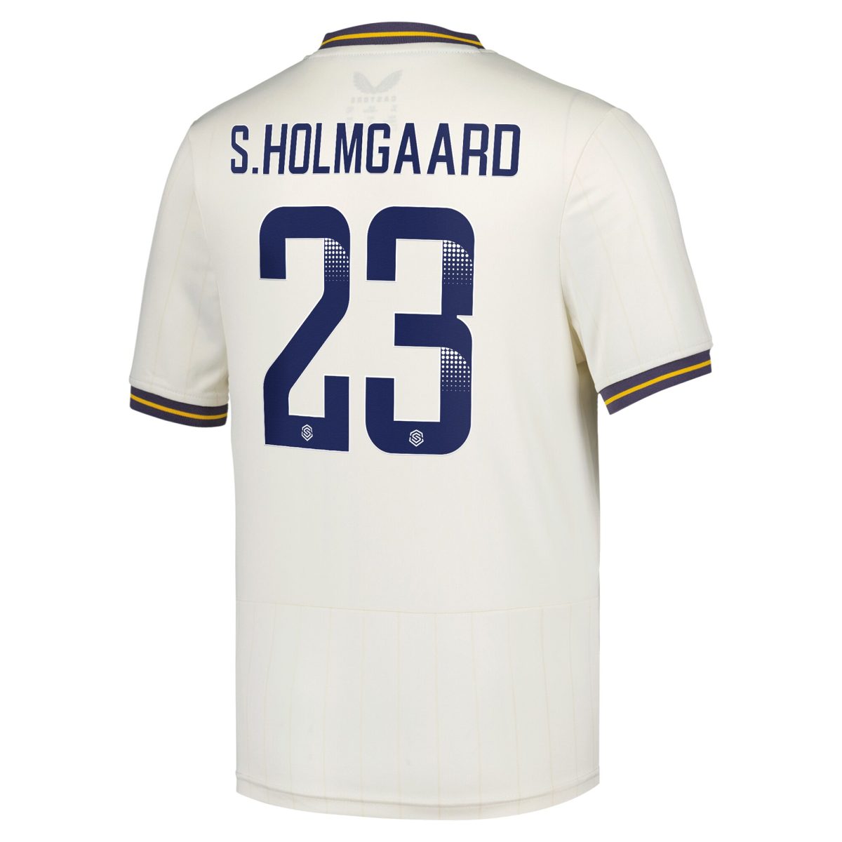 everton wsl castore third shirt 2024-25 – kids with s.holmgaard 23 printing Collection | Everton FC Jerseys & Footwear