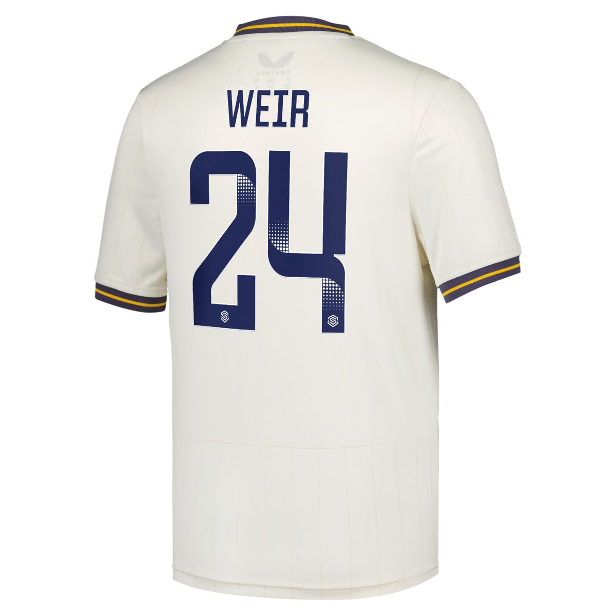 everton wsl castore third shirt 2024-25 – kids with weir 24 printing Collection | Everton FC Jerseys & Footwear