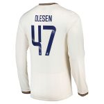 everton wsl castore third shirt 2024-25 – long sleeve – kids with olesen 47 printing Collection | Everton FC Jerseys & Footwear