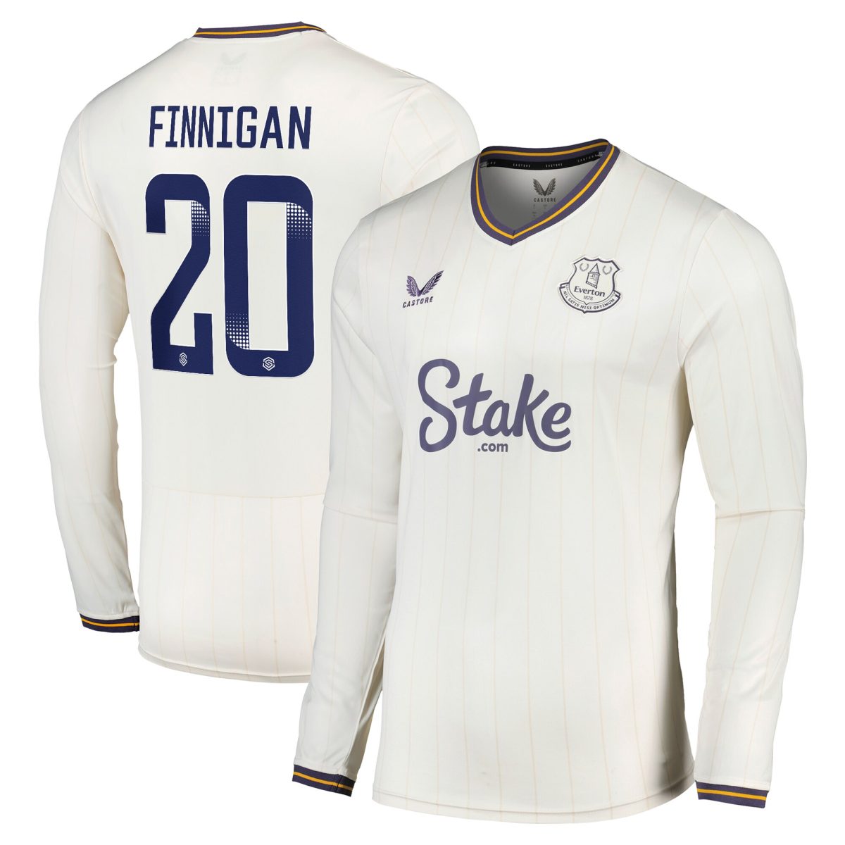 everton wsl castore third shirt 2024-25 – long sleeve with finnigan 20 printing Collection | Everton FC Jerseys & Footwear