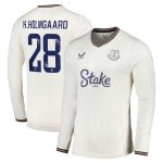 everton wsl castore third shirt 2024-25 – long sleeve with k.holmgaard 28 printing Collection | Everton FC Jerseys & Footwear