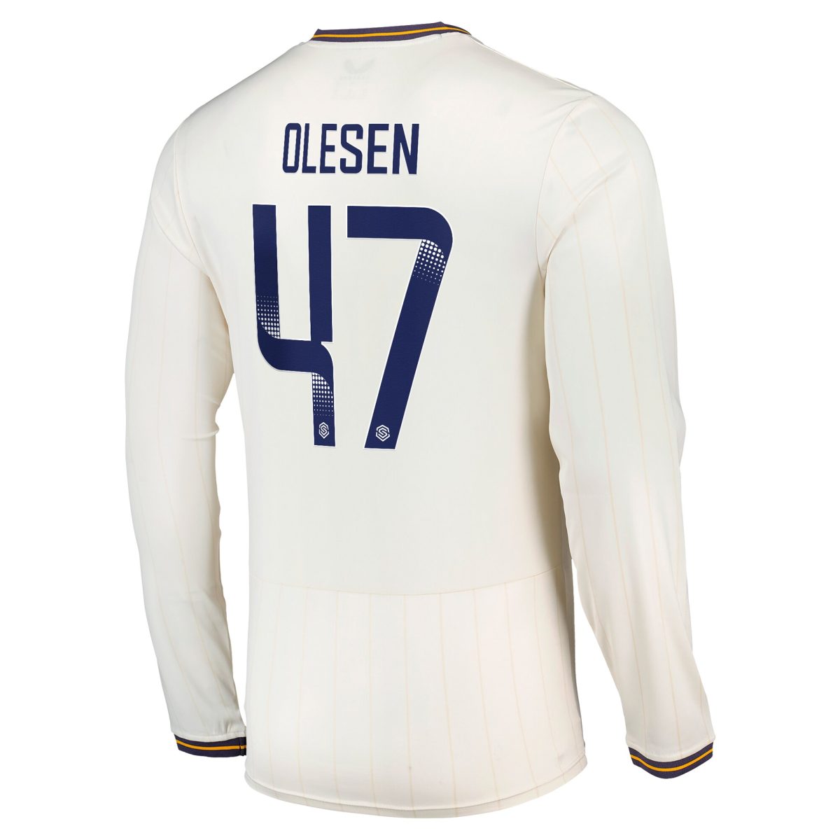 everton wsl castore third shirt 2024-25 – long sleeve with olesen 47 printing Collection | Everton FC Jerseys & Footwear