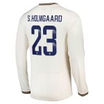 everton wsl castore third shirt 2024-25 – long sleeve with s.holmgaard 23 printing Collection | Everton FC Jerseys & Footwear