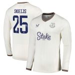 everton wsl castore third shirt 2024-25 – long sleeve with snoeijs 25 printing Collection | Everton FC Jerseys & Footwear