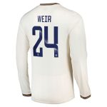 everton wsl castore third shirt 2024-25 – long sleeve with weir 24 printing Collection | Everton FC Jerseys & Footwear