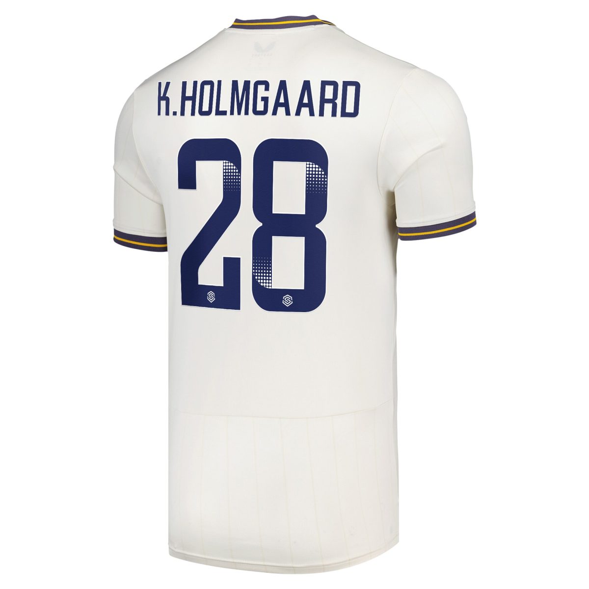 everton wsl castore third shirt 2024-25 with k.holmgaard 28 printing Collection | Everton FC Jerseys & Footwear