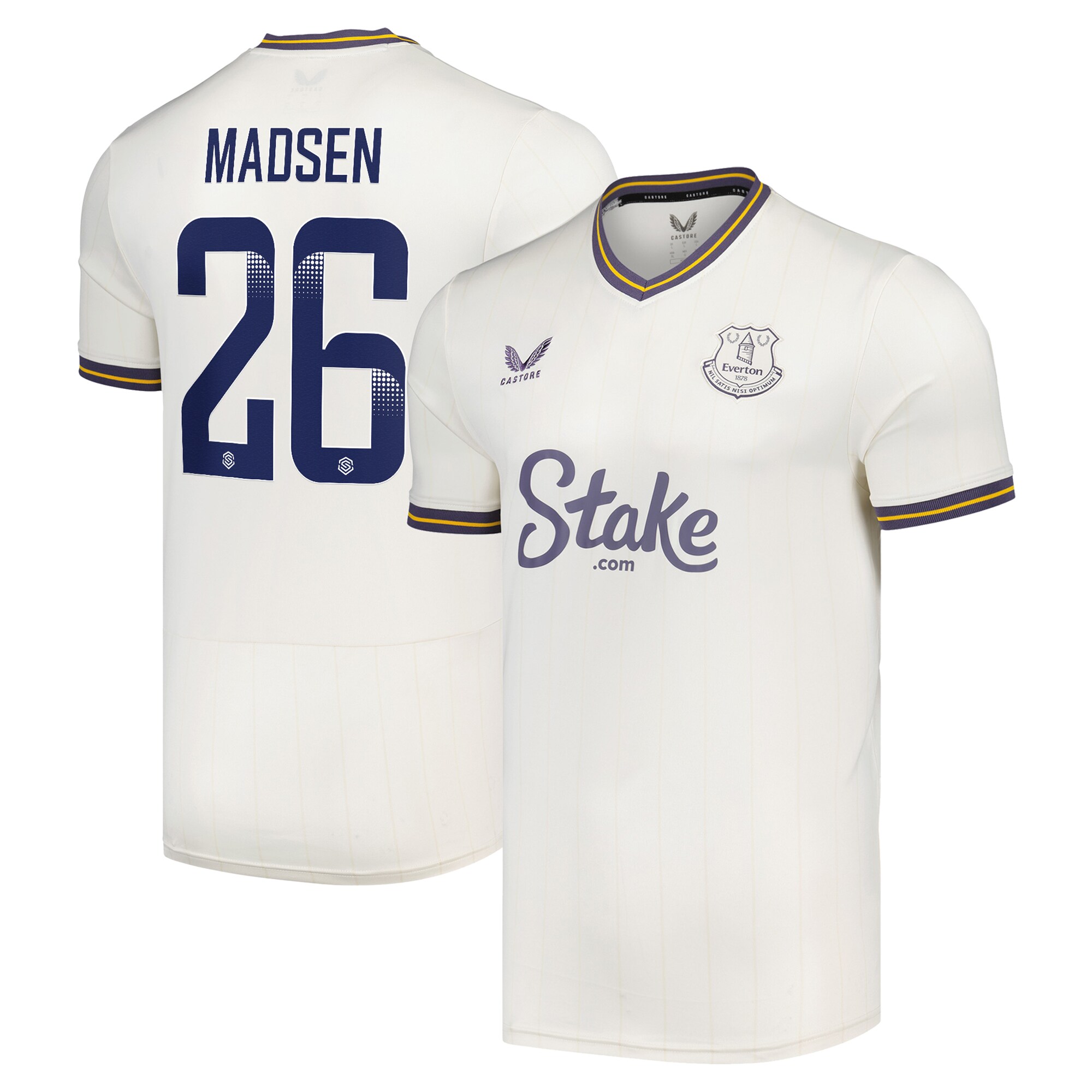 everton wsl castore third shirt 2024-25 with madsen 26 printing Collection | Everton FC Jerseys & Footwear