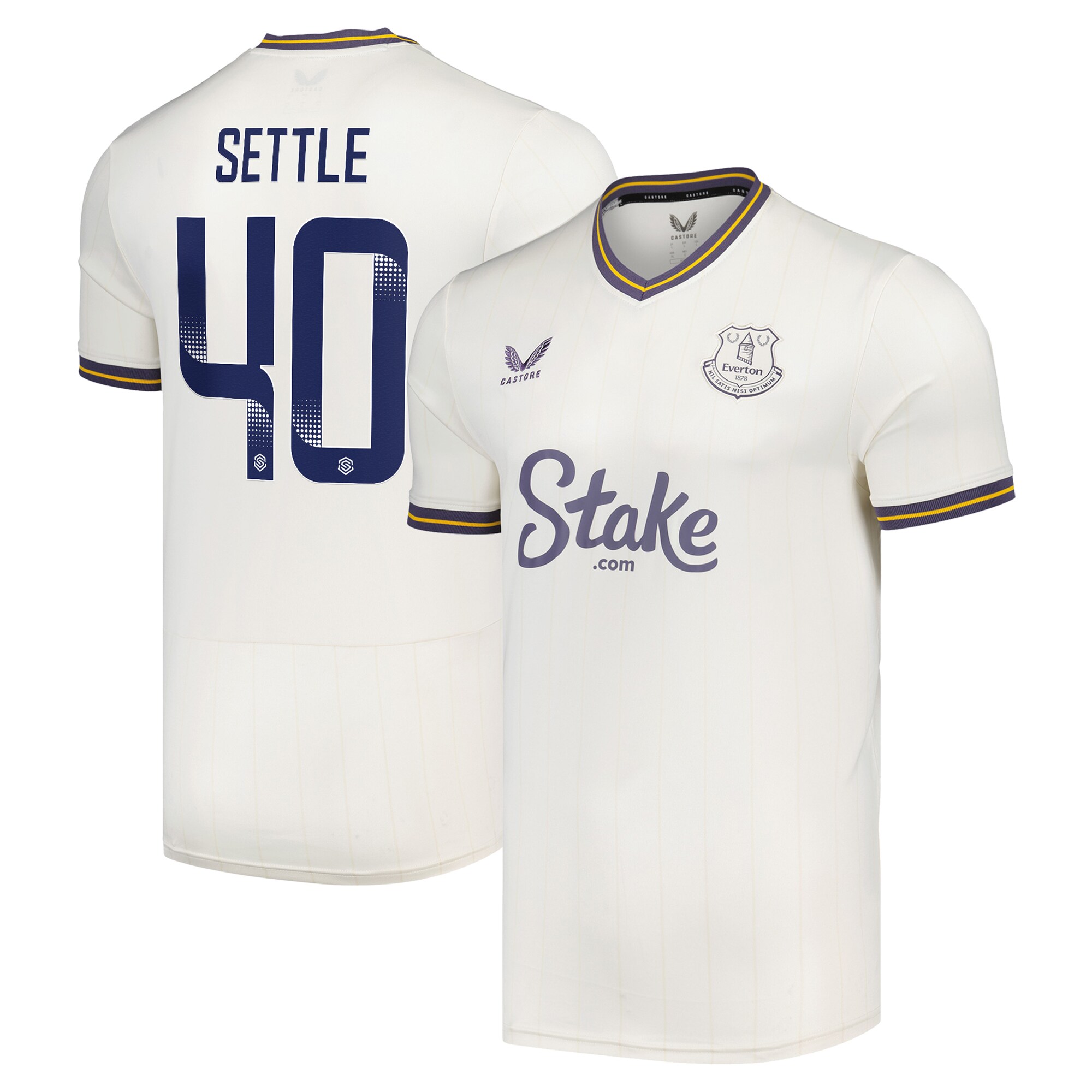 everton wsl castore third shirt 2024-25 with settle 40 printing Collection | Everton FC Jerseys & Footwear