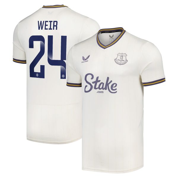 everton wsl castore third shirt 2024-25 with weir 24 printing Collection | Everton FC Jerseys & Footwear