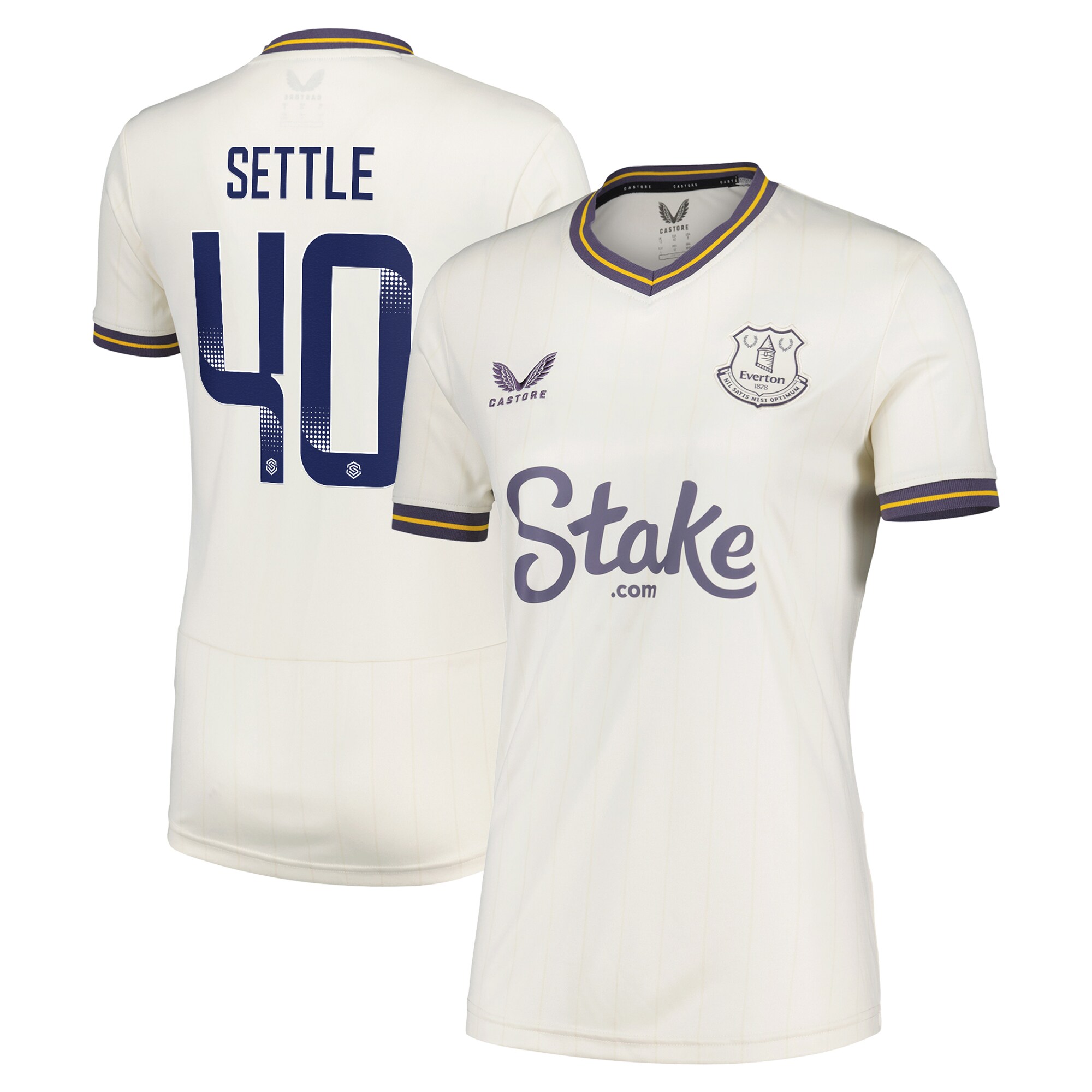 everton wsl castore third shirt 2024-25 – womens with settle 40 printing Collection | Everton FC Jerseys & Footwear