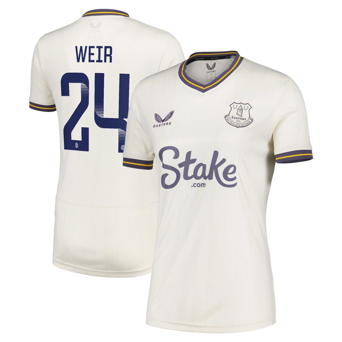 everton wsl castore third shirt 2024-25 – womens with weir 24 printing Collection | Everton FC Jerseys & Footwear