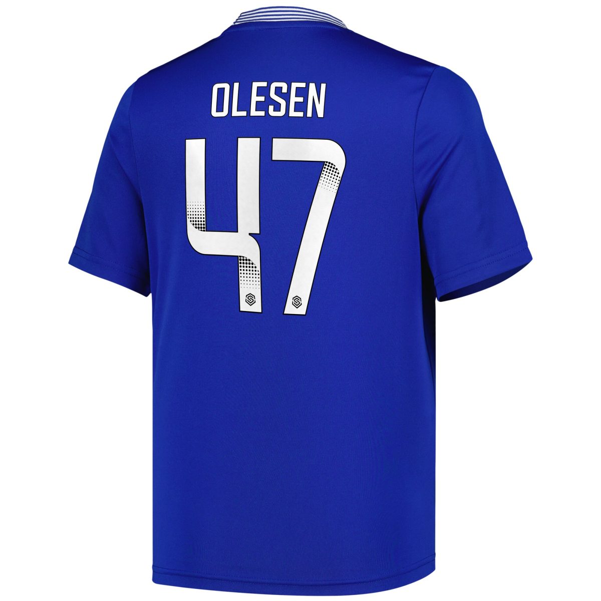 everton wsl home replica shirt 2024-25 – kids with olesen 47 printing Collection | Everton FC Jerseys & Footwear