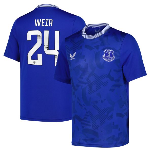 everton wsl home replica shirt 2024-25 – kids with weir 24 printing Collection | Everton FC Jerseys & Footwear