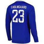 everton wsl home replica shirt 2024-25 – long sleeve with s.holmgaard 23 printing Collection | Everton FC Jerseys & Footwear