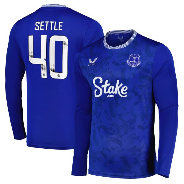 everton wsl home replica shirt 2024-25 – long sleeve with settle 40 printing Collection | Everton FC Jerseys & Footwear