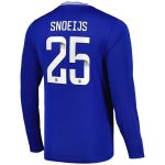 everton wsl home replica shirt 2024-25 – long sleeve with snoeijs 25 printing Collection | Everton FC Jerseys & Footwear