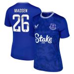 everton wsl home replica shirt 2024-25 – womens with madsen 26 printing Collection | Everton FC Jerseys & Footwear