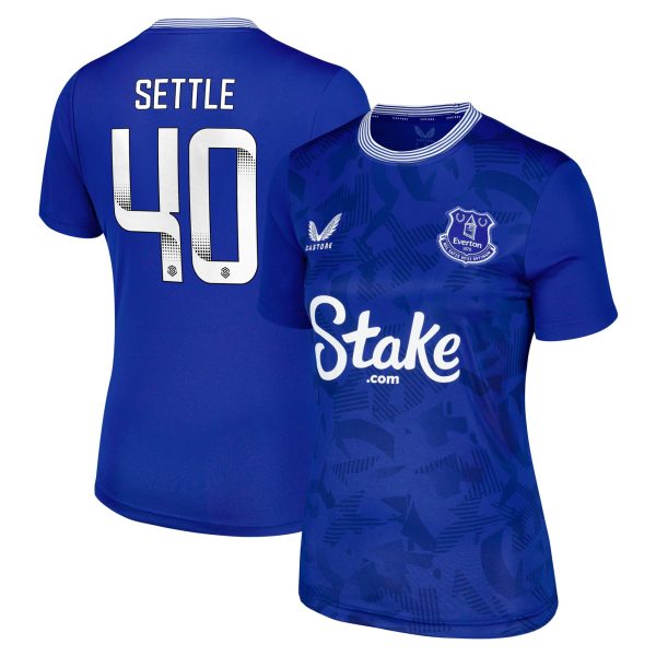 everton wsl home replica shirt 2024-25 – womens with settle 40 printing Collection | Everton FC Jerseys & Footwear