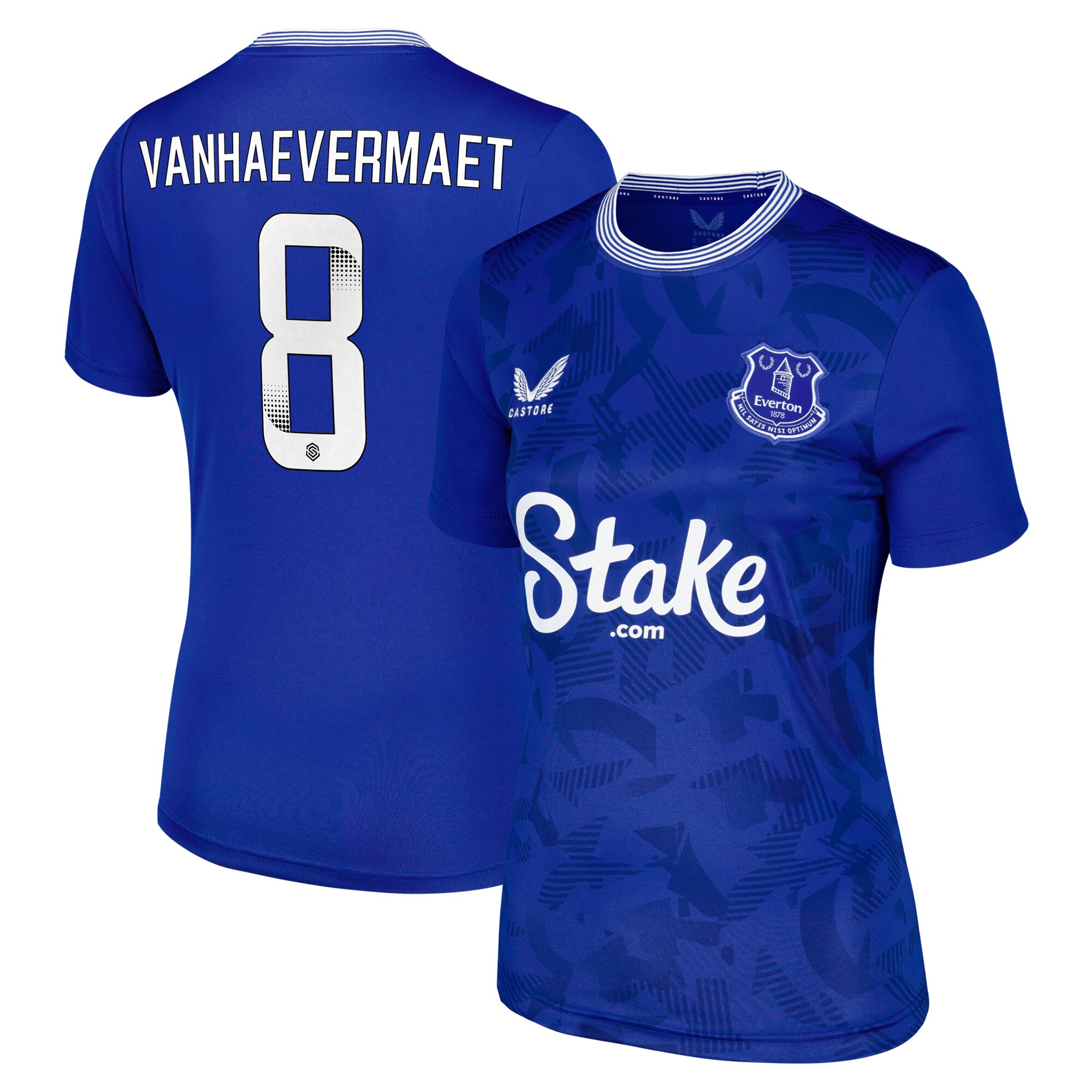 everton wsl home replica shirt 2024-25 – womens with vanhaevermaet 8 printing Collection | Everton FC Jerseys & Footwear