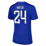 everton wsl home replica shirt 2024-25 – womens with weir 24 printing Collection | Everton FC Jerseys & Footwear